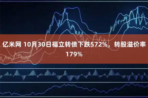 亿米网 10月30日福立转债下跌572%，转股溢价率179%
